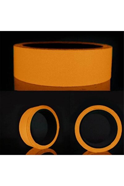 G Glixicom Banda Fosforescenta Portocalie Autoadeziva 2 cm x 3 m