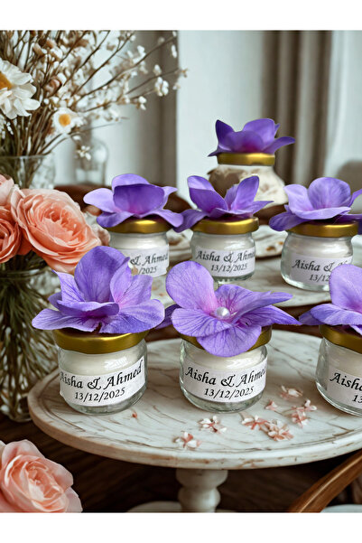 JakarandaDesign Yılbaşı , Nikah şekeri , Söz , kına , Doğumgünü 5 Adet Mini k...