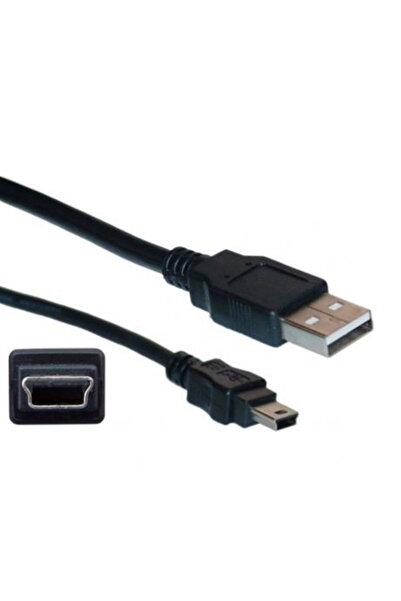 OEM Cablu date si incarcare USB 2.0 - Mini USB B, 1.45m, Negru