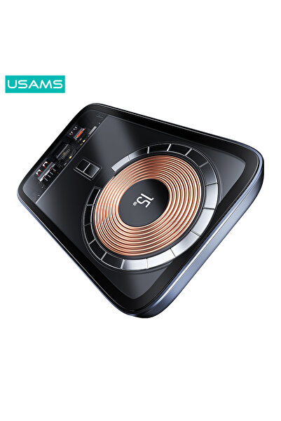 Usams CD184 10000 mAh Powerbank | 22.5W Hızlı Şarj | 15W Kablosuz & Manyetik ...