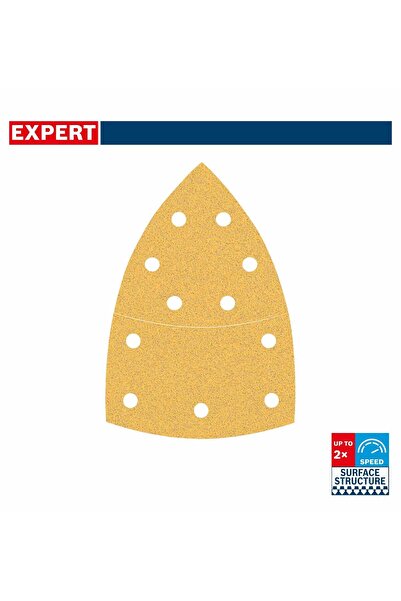 Bosch Expert 102x62 mm 80 kum Üçgen Zımpara Kağıdı 10'lu 2608900887