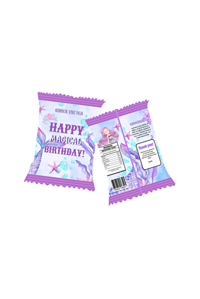 K&W crafting station 10 أكياس رقائق فارغة لتوزيعها كهدايا في حفلات أعياد المي...