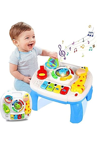 Arabest Detachable Baby Activity Table/For Toddlers 6 Months-3 Years Old/Portable Travel Toys