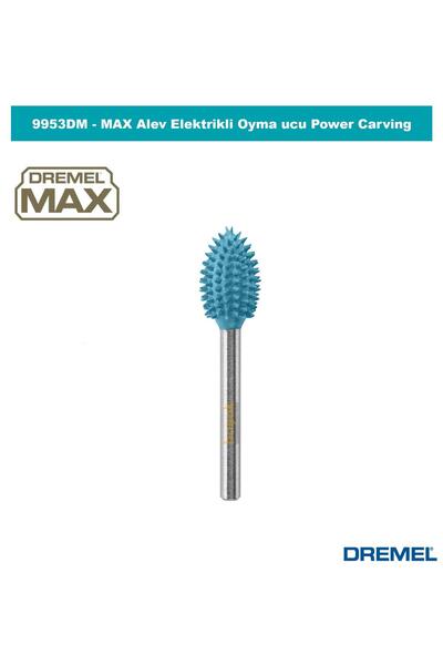 Dremel 9953DM MAX Güçlü Oyma Ucu Alev Uçlu 9,5 mm 26159953DM
