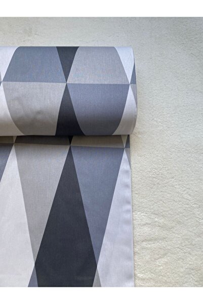 Teksev غطاء لحاف وغطاء وسادة من القطن بنسبة 100% بنمط هندسي من ميلورا، قماش مترية | 100-240 سم