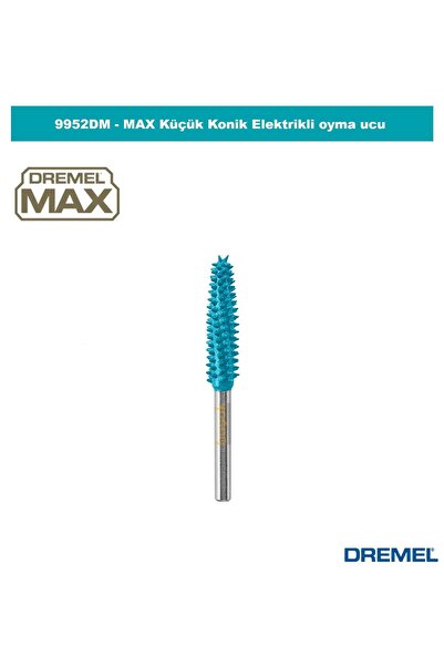 Dremel 9952DM MAX Güçlü Oyma Ucu Sivri Uçlu 6,4 mm 26159952DM