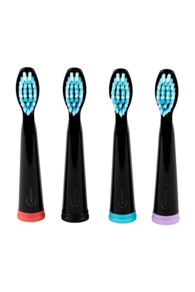Alinty Set of 4 replacement brush heads for AT22 Black Edition sonic toothbrush