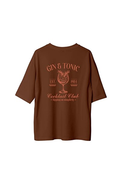 CANDLEMASTORE Gin & Tonic - Oversized T-Shirt