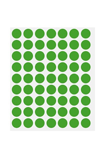 Markin Dot Labels 630/pack Ø14, Green