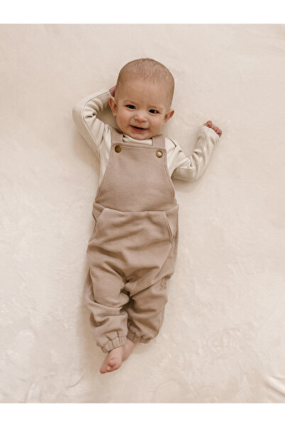 Lovedbaby Βρεφικό ολόσωμο φορμάκι από 100% βαμβάκι πιστοποιημένο κατά GOTS, Κ...