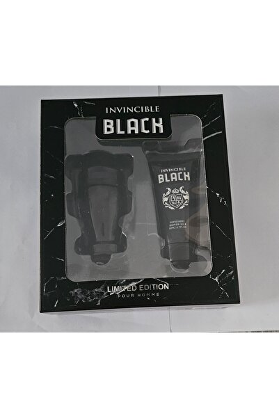 MONTAGE BRENDS Set cadou barbati, set INVINCIBLE BLACK