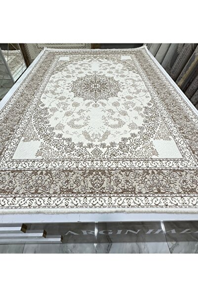 Armoni Vizon Renk Salon Halısı Koyu Renk ARGIN HALI