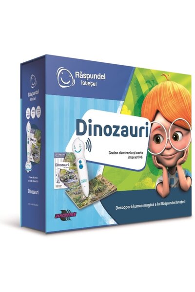 Raspundel Istetel Interactive Book & Pencil Pack 'Smart Answer: Dinosaurs' (97110) - 6+