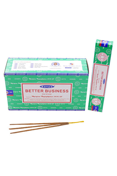Satya Incense Betisoare parfumate Satya Better Business 15g, pentru succes in...