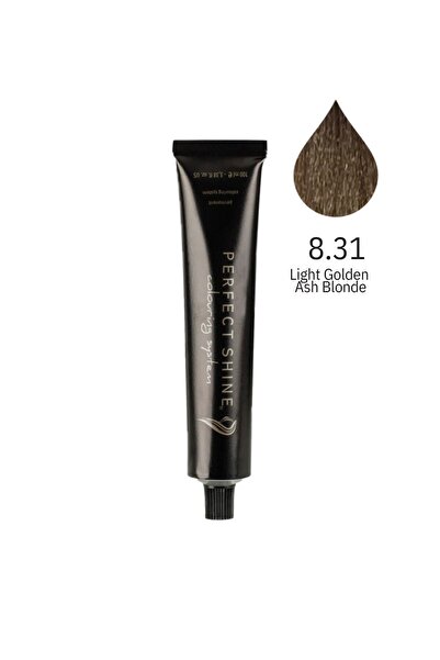 PERFECT SHINE Permanent Profesyonel Saç Boyası 100ml - Açık Kum Beji Sarı/Açı...