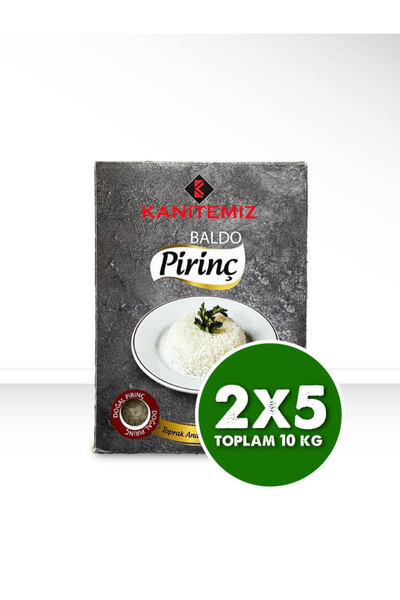 Kanıtemiz Pirinç YENİ MAHSÜL KUTULU BALDO PİRİNÇ 10 KG