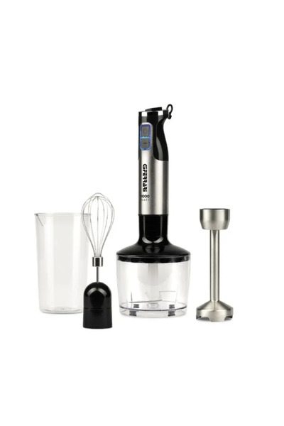 Optim Solution Multifunction hand blender, 1000 W, stainless steel, 8 speeds, Antelao Kit
