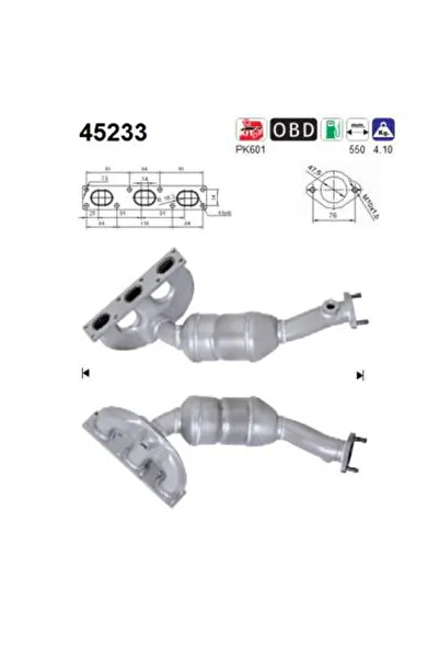 As Catalizator Bmw 5/7