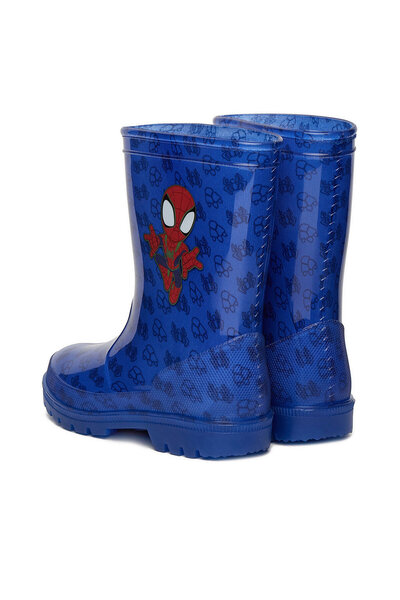 spidey Ghete Wellington pentru băieți, bleumarin