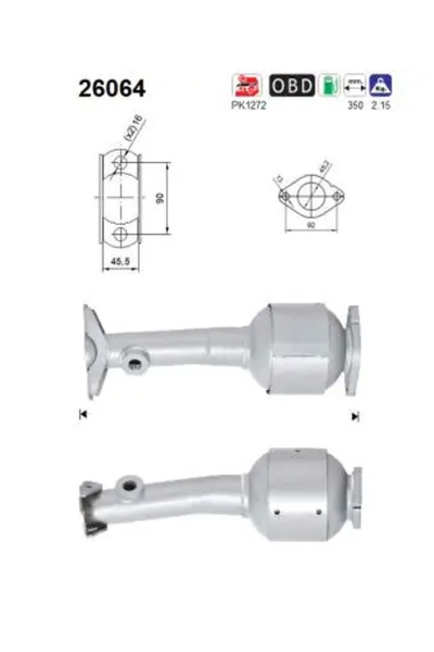 As Катализатор за Mitsubishi Asx