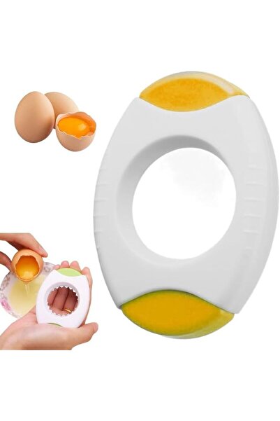 Arabest Egg Shell Opener, 2024 New Egg Cutter, Egg Separator, Egg Cracker Tool, Egg Kitchen Tool(Yellow)