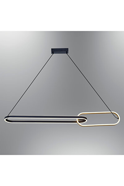Özcan Aydınlatma 1430-AS Elips Sarkıt Siyah
