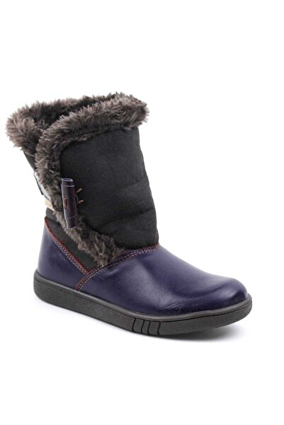 tino Cizme imblanite , pentru copii , din piele naturala 3142-MOV2