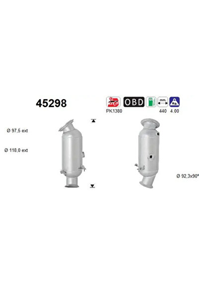 As Catalizator Bmw 1/2/3