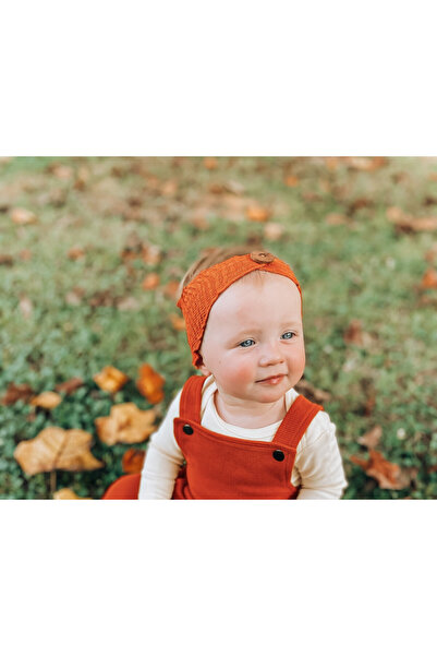 Lovedbaby Bentita bebe din 100% bumbac certificat GOTS, Corduroy Paprika, 0-2 ani