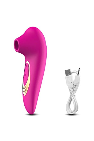HOZRO Vibrator puternic cu aspirație, stimulator oral realist, 10 moduri, sil...