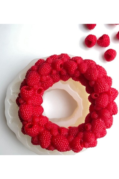SiliconForms Silicone Mold HIT! Raspberry Wreath
