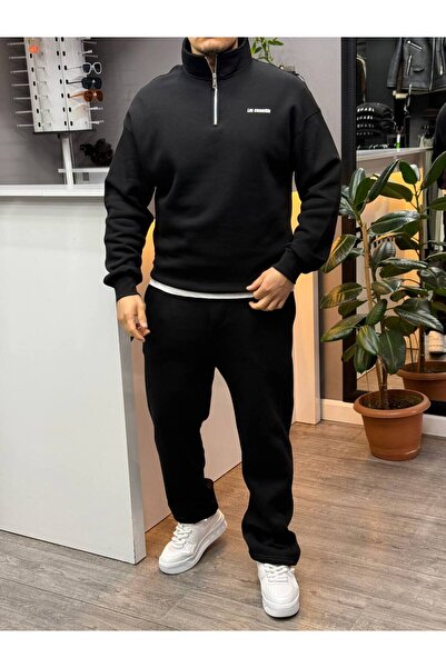 BYATA MENS STYLE طقم رجالي ثلاثي الخيوط مبطن بالصوف