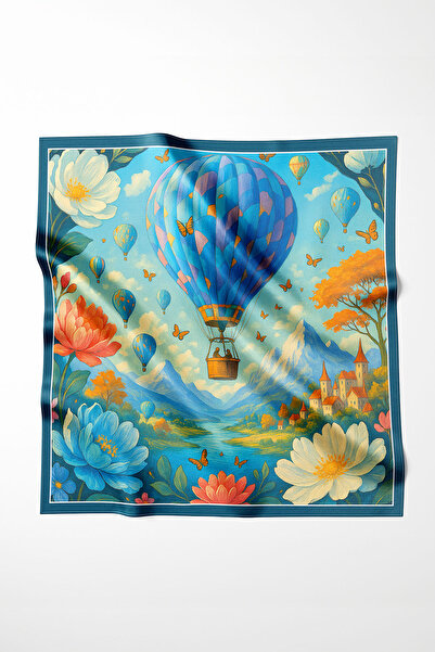 Bagoo Saten İpek Dokulu Fular – 70x70