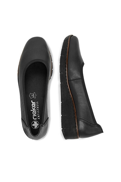 Rieker pantofi de damă negri 53755-00