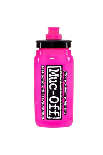 Muc-Off X Elite Fly Water Bottle Pink 550ml