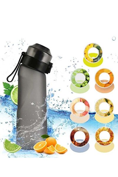 Arabest زجاجة مياه قابلة للنفخ، طقم زجاجة مياه شرب مع كوب ماء بنكهة، مناسبة ل...