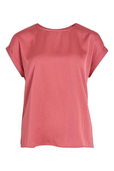 VILA Oberteil mit kurzen Ärmeln VIELLETTE