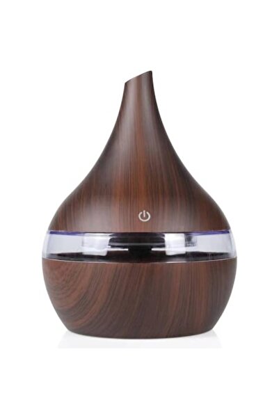 HOZRO Difuzor de aromaterapie Model 041 Maro – Umidificator și difuzor de aro...