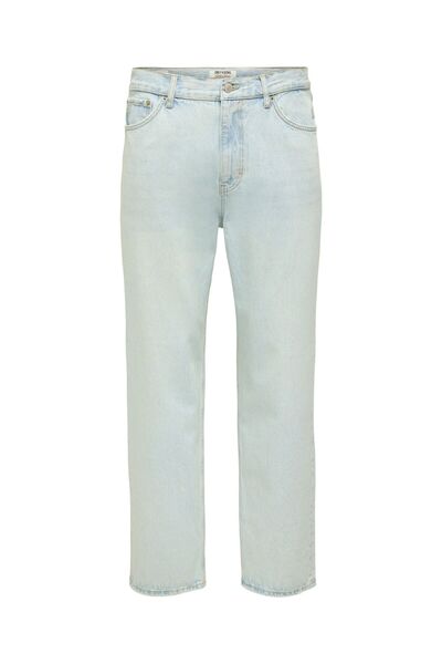 Only & Sons Locker geschnitten ONSFADE Mid Rise Locker geschnitten Jeans