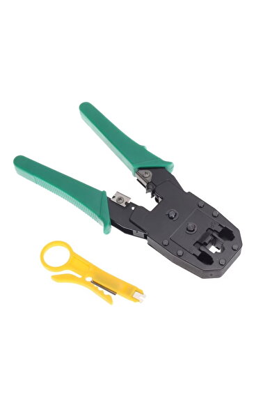 OEM Crimping pliers 10P10C/RJ48, 8P8C/RJ-45, 6P6C/RJ-12, 6P4C/RJ-11, 4P, high quality, green