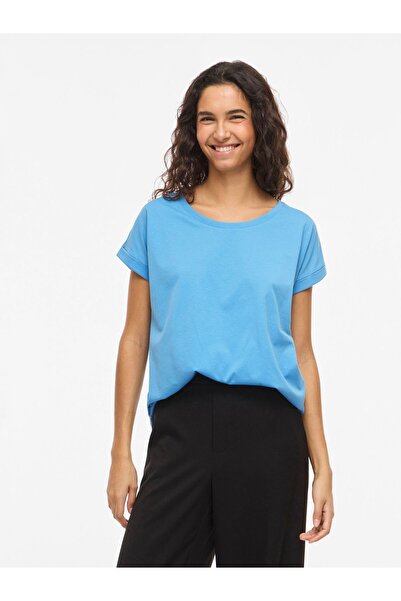 VILA T-Shirt VIDREAMERS Rundhals