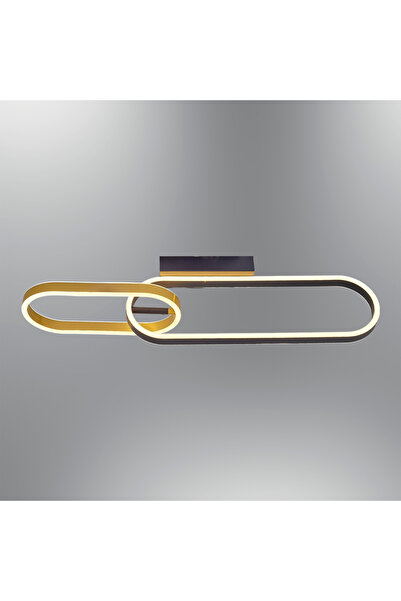 Özcan Aydınlatma 1430-1 Elips Plafonyer Siyah