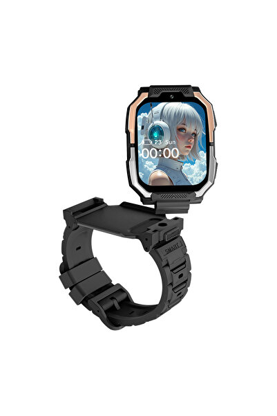Atongm kids pro 4G Video Call Children's Smartwatch - 360° Rotatable Body, SOS, SIM