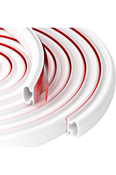 OEM Bandă adezivă pentru uși și ferestre, cauciuc TPE alb, 10 m, izolație termică și fonică