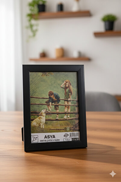 Asya Çerçeve Dekoratif Tokyo 13x18 Ayaklı Plastik Fotoğraf Çerçevesi
