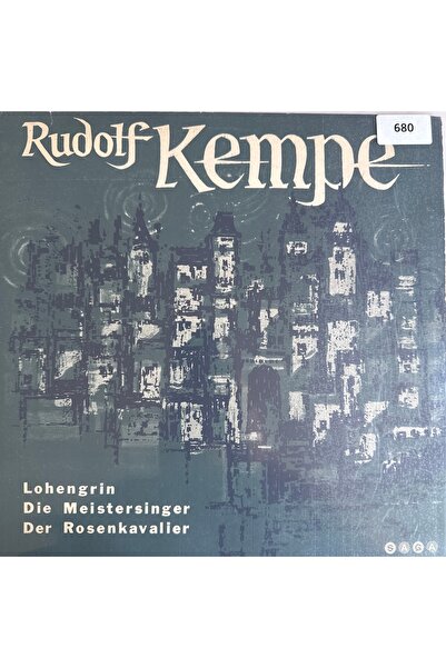 KEMPE - ORİJİNAL DÖNEM BASKI KLASİK MÜZİK PLAKLARI
