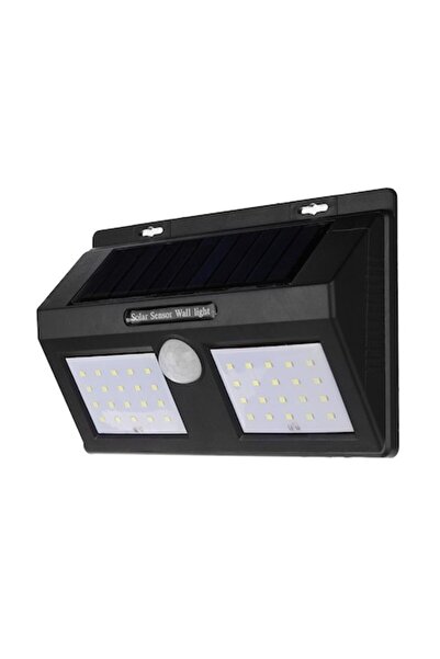 selling depot Lampă de perete solară dublă cu LED și senzor de mișcare - 40 L...