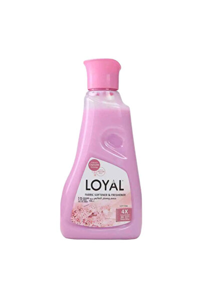 Loyal منعم ومعطر للأقمشة، لون وردي فاتح، بتركيز 4 أضعاف، يكفي لـ 30 غسلة - 750 مل