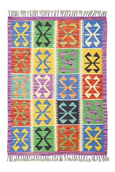 KilimCo. El Dokuma Afgan Kilim 80x170 cm (1.36 m²)