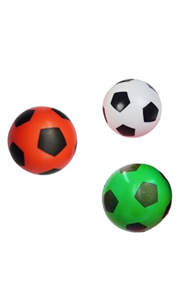 selling depot ® Σετ 3 μίνι ποδοσφαιρικών μπαλών (κόκκινη, λευκή, πράσινη)